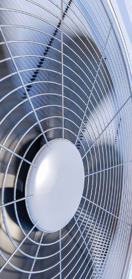 Outdoor condenser fan